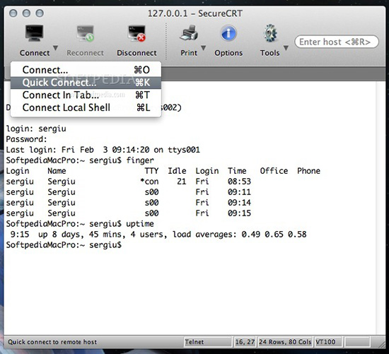 Securecrt For Mac 8.5.4软件截图（2）