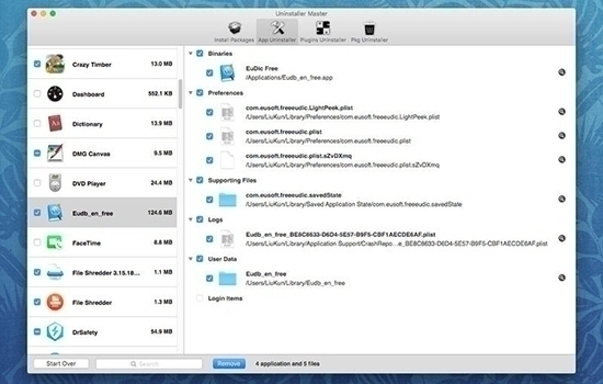卸载大师 for Mac 1.0软件截图（2）