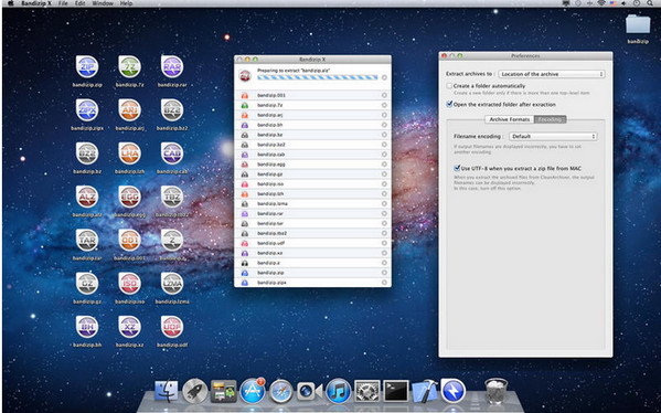 Bandizip For Mac 1.2.4软件截图（1）