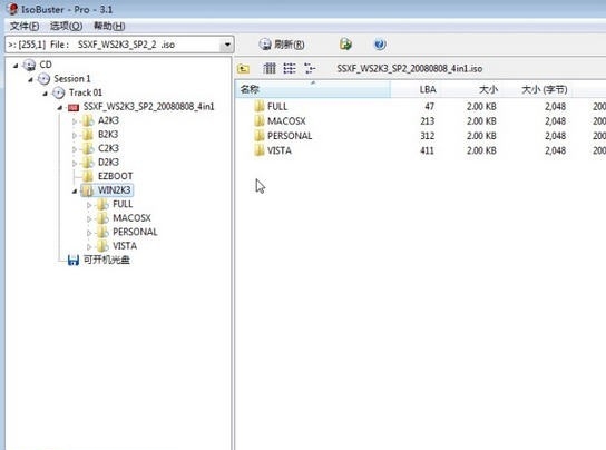 IsoBuster 4.5软件截图（1）