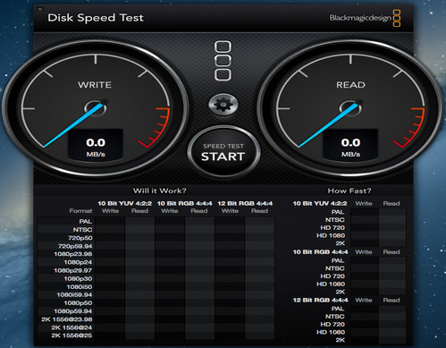 Disk Speed Test For Mac 2.2软件截图（1）