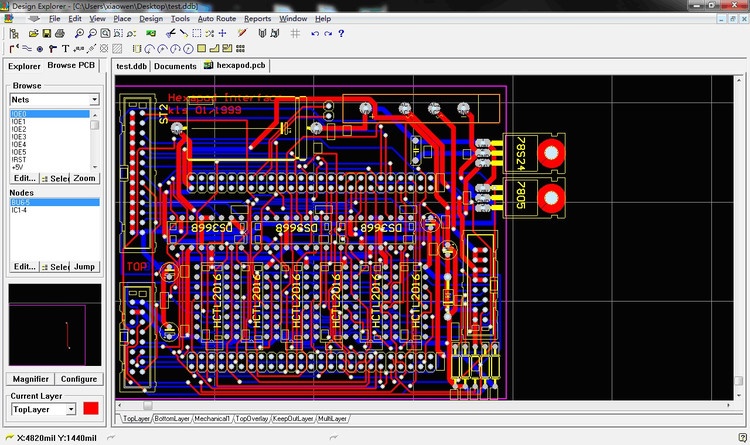 PCB软件—EAGLE 5.11.0软件截图（1）