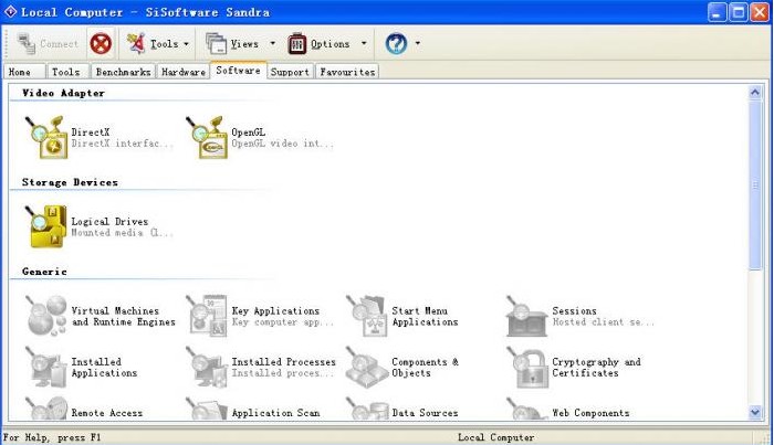 SiSoftware Sandra 2011 v17.55简体中文版软件截图（4）