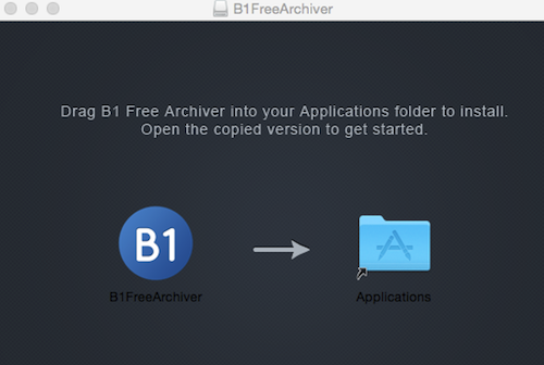 B1FreeArchiver For Mac 2.0.4软件截图（1）