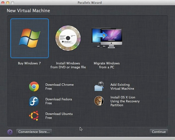 Parallels Desktop 7 For Mac 10.2.0软件截图（1）