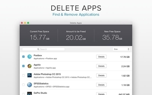 Delete Apps for Mac 1.6软件截图（3）