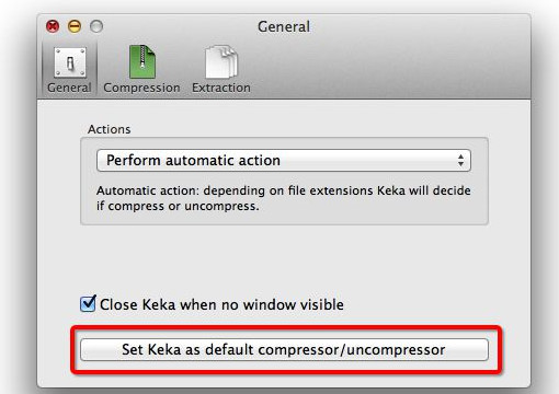 Keka For Mac 1.0.8软件截图（3）