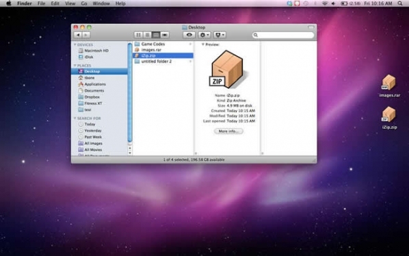 izip For Mac 2.3软件截图（2）