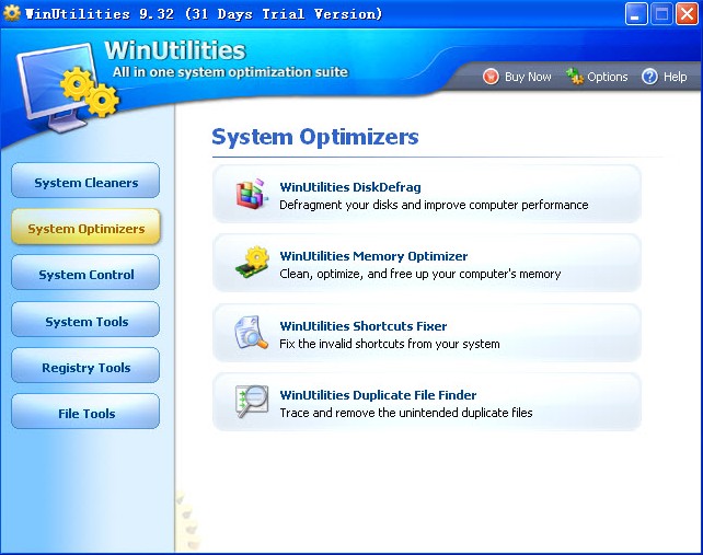 WinUtilities Free 9.68软件截图（1）