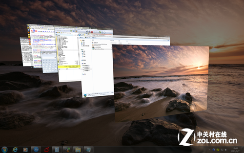 Win7主题 落日海岸软件截图（2）