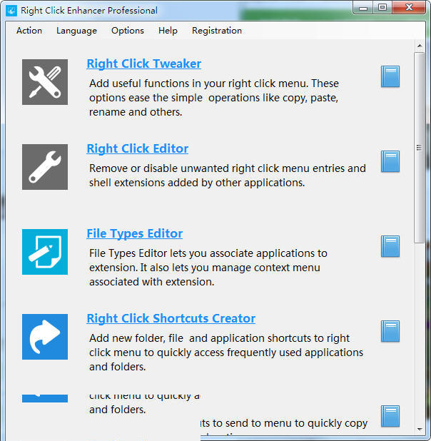 Right Click Enhancer 4.5.5软件截图（1）