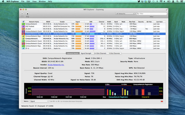 WiFi Explorer For Mac 2.1.1软件截图（2）