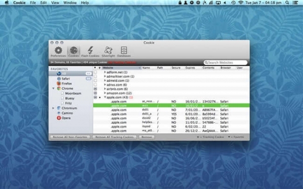 Cookie For Mac 5.0.12软件截图（1）