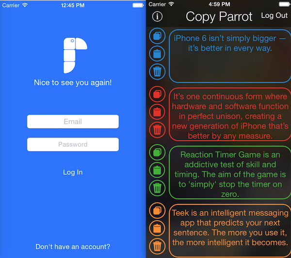 Copy Parrot For Mac 3.3软件截图（2）