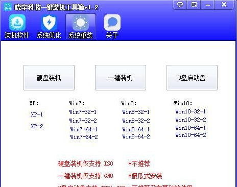 晓宇科技一键装机工具箱 1.3软件截图（1）