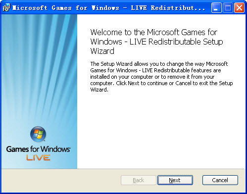 xliveredist.msi软件截图（1）