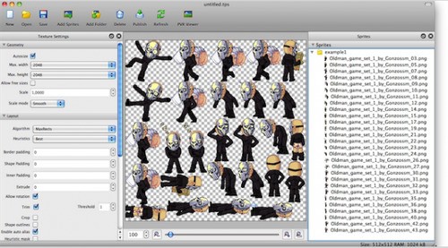 TexturePacker for Mac 5.0软件截图（1）