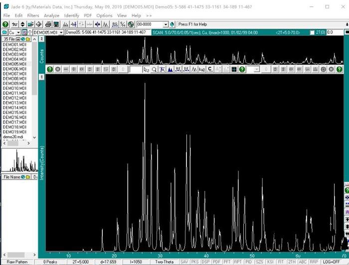 XRD分析软件软件截图（1）