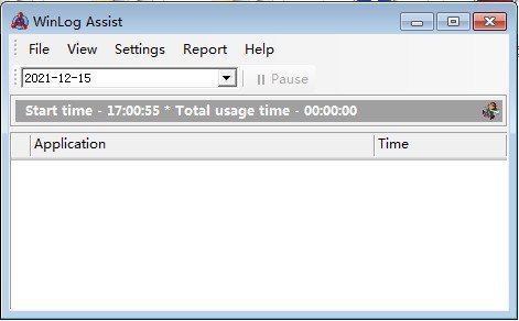 WinLog Assist程序运行时常记录器 2.1软件截图（1）