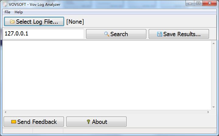 Vov Log Analyzer 1.6软件截图（1）