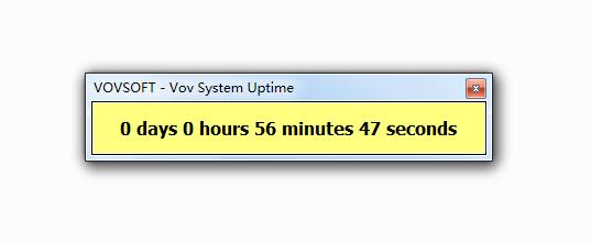 Vov System Uptime 1.4软件截图（1）