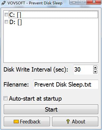 Prevent Disk Sleep 2.2软件截图（1）