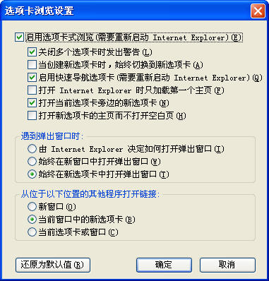 Internet Explorer 7.0 中文版软件截图（1）