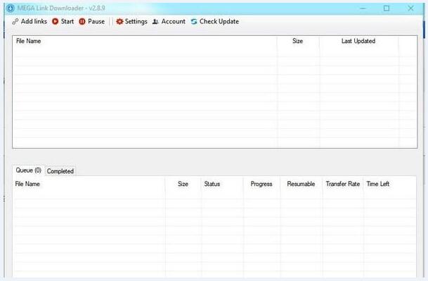 MEGA Link Downloader(网盘不限流下载工具) 2.8.9官方版软件截图（2）