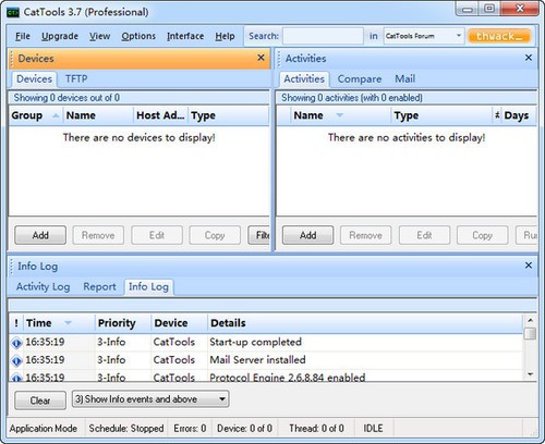 CatTools网络设备配置管理软件 3.7免费版软件截图（2）