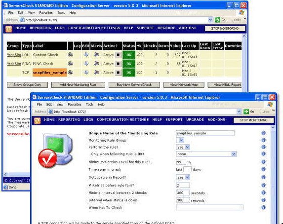 ServersCheck Monitoring Software 12.0.1 正式版软件截图（1）