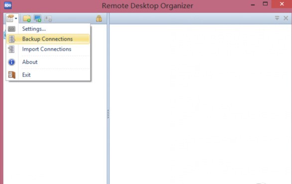 Remote Desktop Organizer 1.4.3 免费英文绿色版软件截图（1）