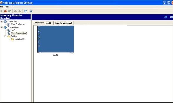 visionapp Remote Desktop 2010 R2软件截图（1）