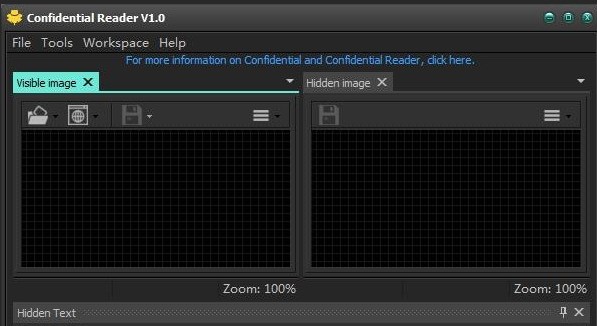 隐写术图片阅读工具 1.0 绿色版软件截图（1）