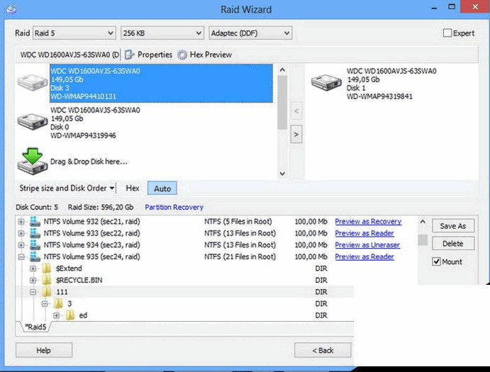 DiskInternals Raid Recovery 4.0软件截图（1）