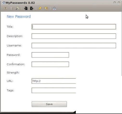 MyPasswords 2.92软件截图（1）