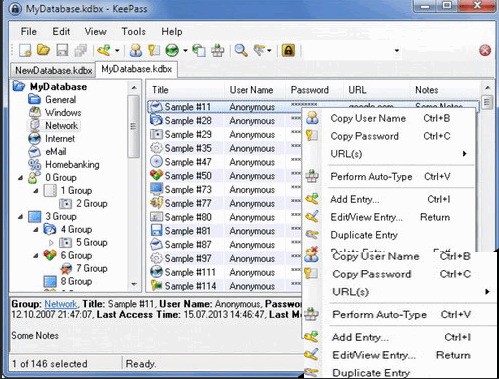 KeePass Password Safe Professional Portable 2.33软件截图（1）