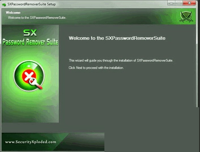 SX Password Remover Suite 2.0软件截图（1）