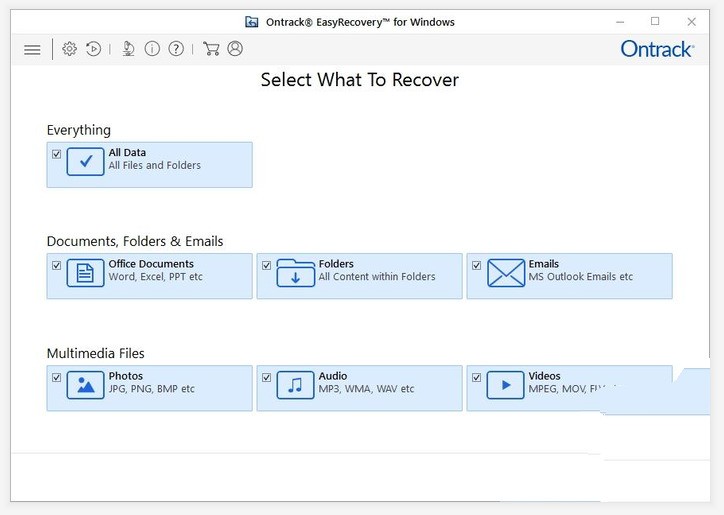 Ontrach EasyRecovery 13.0软件截图（1）