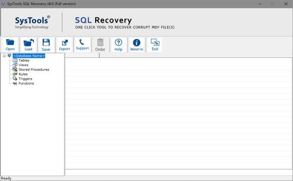 SysTools SQL Recovery(数据库数据恢复软件) 8.0软件截图（1）