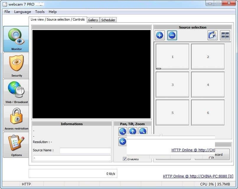 Webcam7 7.0.2软件截图（1）