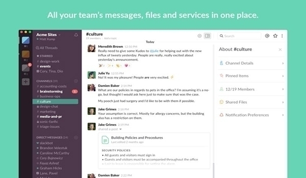 Slack for mac 3.1.0软件截图（3）