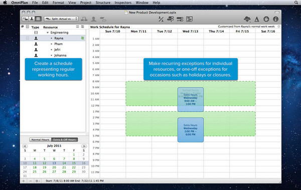 Omniplan For Mac 3.6.2软件截图（2）