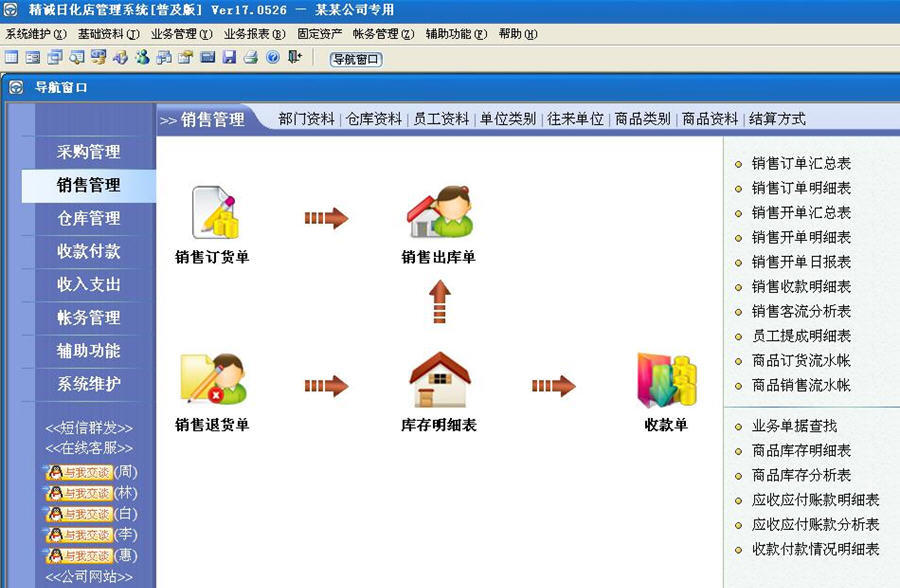 精诚日化店管理系统 19.0123软件截图（1）