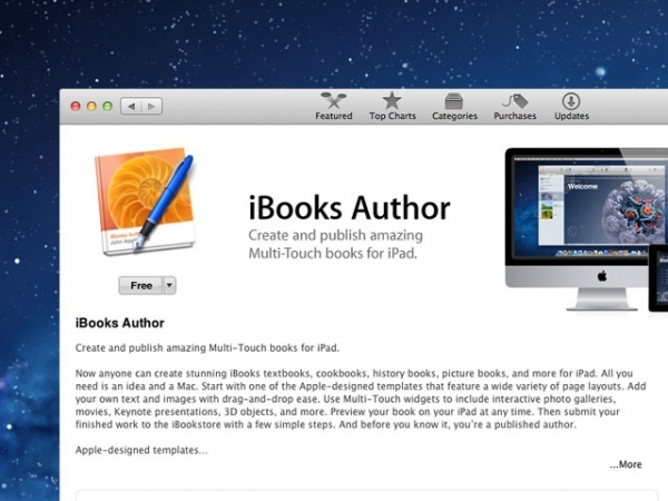 IBooks Author For Mac 2.5软件截图（1）