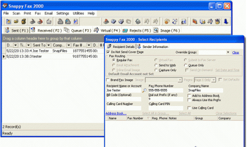 Snappy Fax 5.61.2.4软件截图（1）