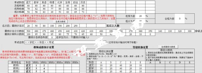 具才学生成绩统计管理系统 29.0软件截图（1）