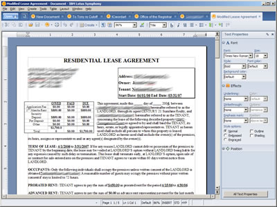 IBM Lotus Symphony 3 Winodws 简体中文版软件截图（2）