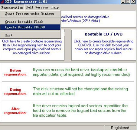 HDD Regenerator软件截图（5）